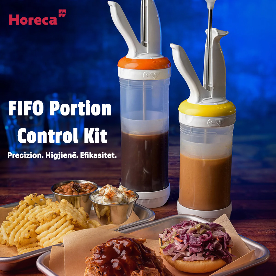 FIFO Portion Control Kit në kuzhinë profesionale